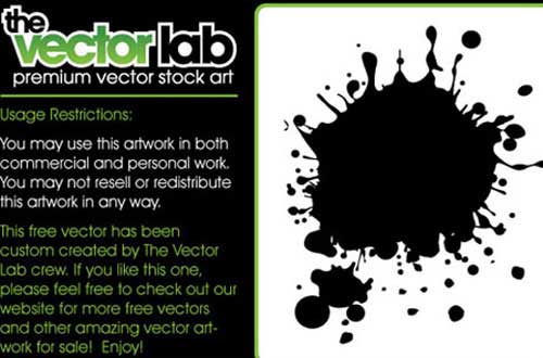 3.Splatters vectors