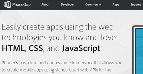 mobile javascript framework