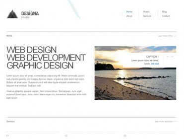 100 Absolutely Free Responsive HTML5/CSS3 Website Templates - Designbeep