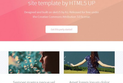 100 Absolutely Free Responsive HTML5/CSS3 Website Templates - Designbeep