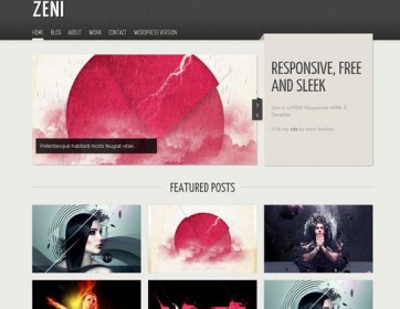 100 Absolutely Free Responsive HTML5/CSS3 Website Templates - Designbeep