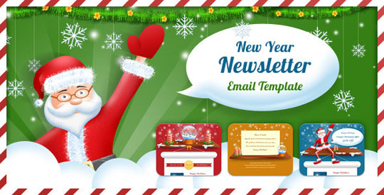 christmas email templates