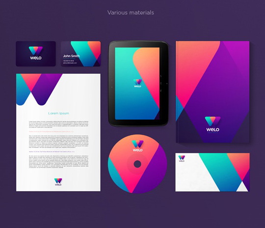 Visual Identity and Branding Series  Welo Mobile Network _6