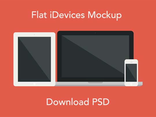 14.free flat minimal psd mockup