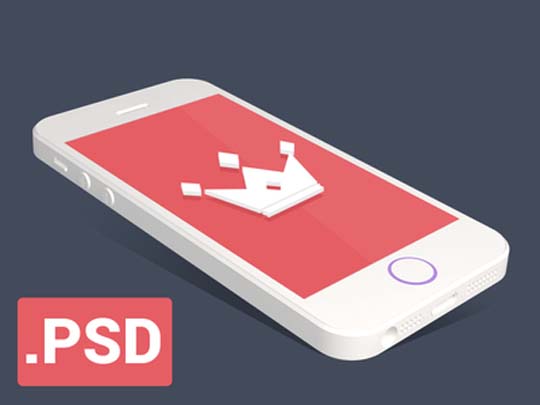 16.free flat minimal psd mockup