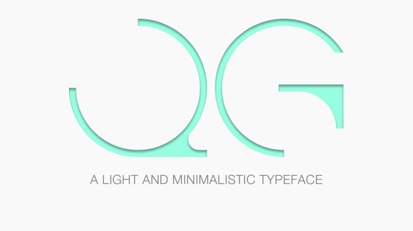 Free Font Of The Day QG