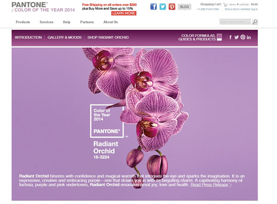 12.radiant orchid websites