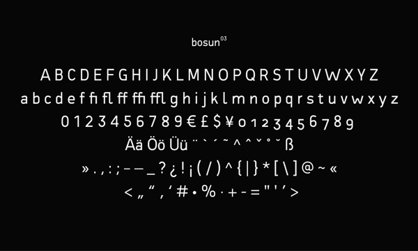 2.Free Font Of The Day  Bosun