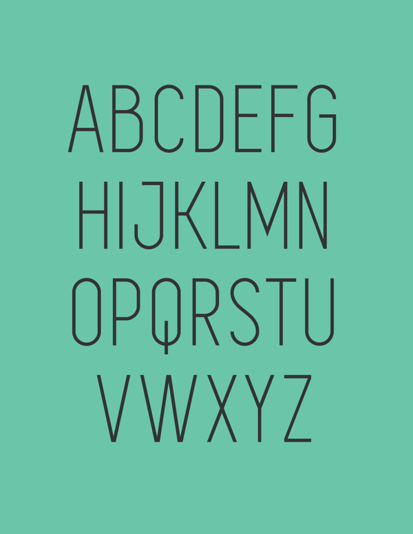 4.Free Font Of The Day  Simplifica