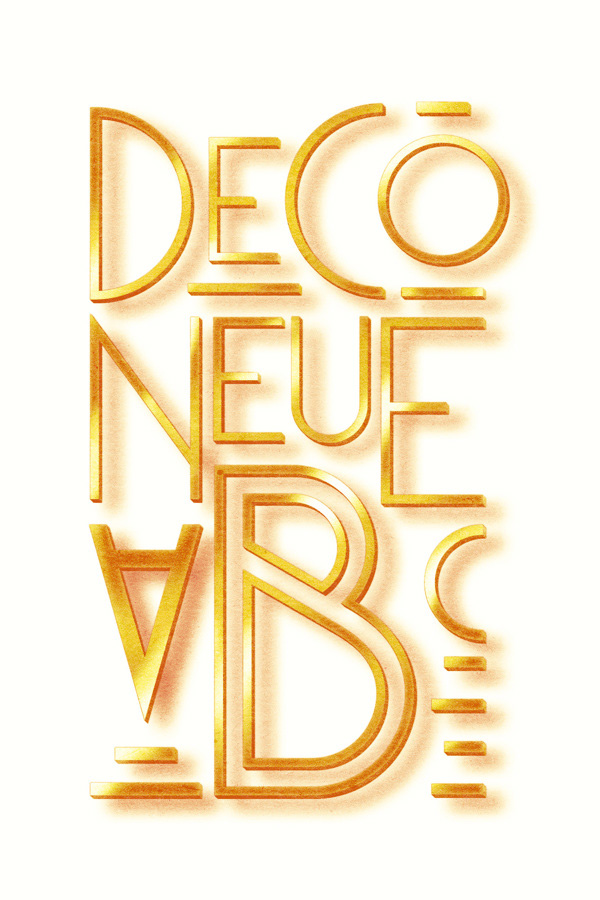 Free Font Of The Day  Deco Neue