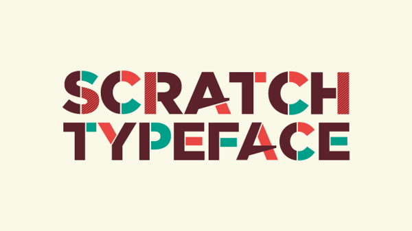 2.Free Font Of The Day  Scratch