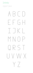 Free Font Of The Day : Infinity - Designbeep