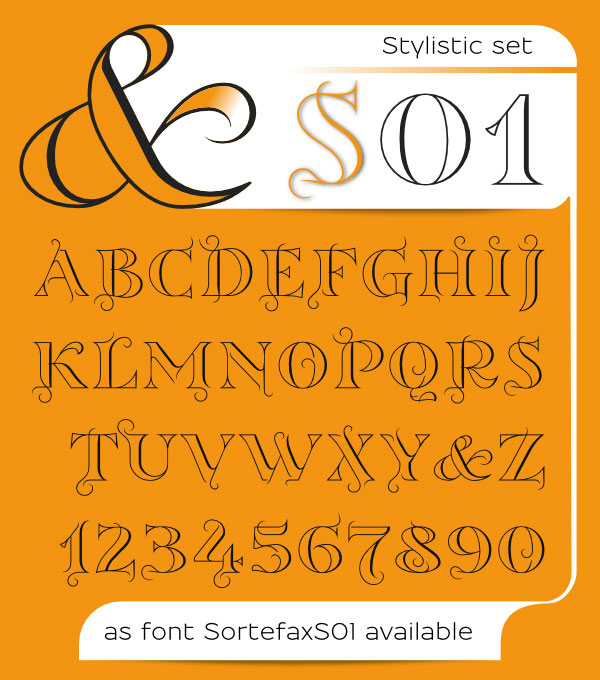 3.Free Font Of The Day  Sortefax