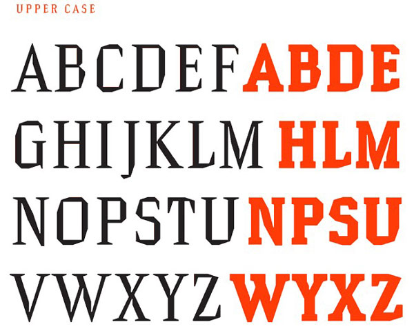 4.Free Font Of The Day  Hammerhead