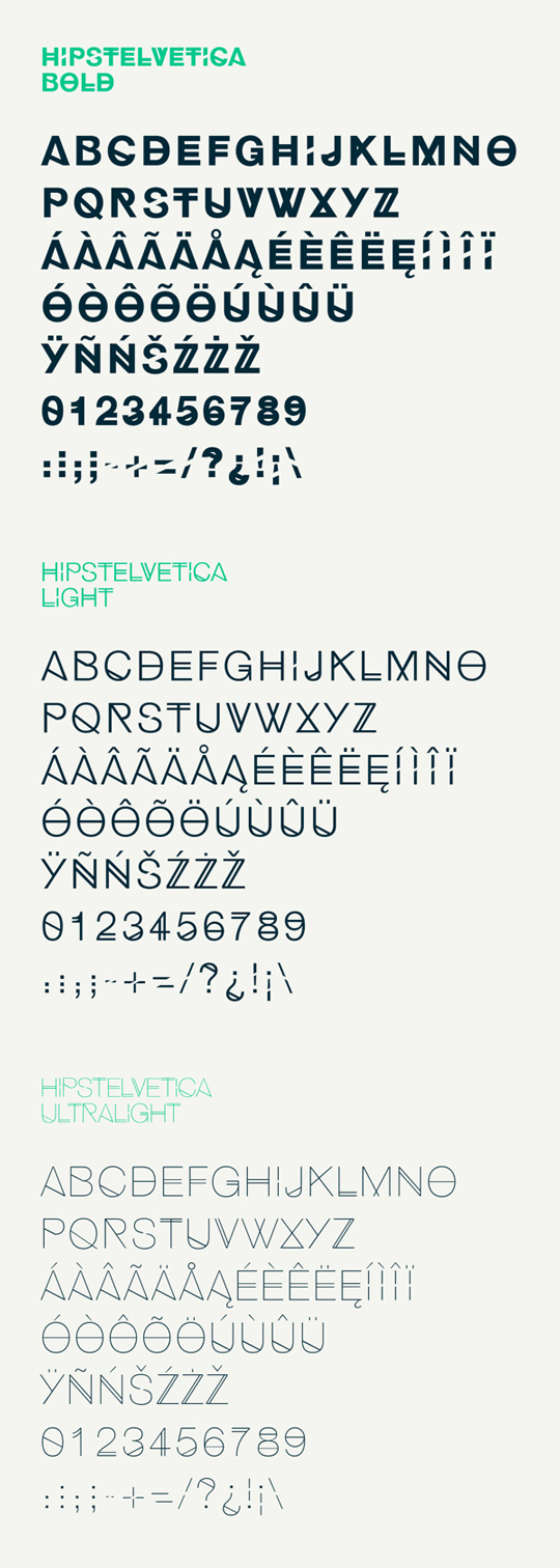 4.Hipstelvetica