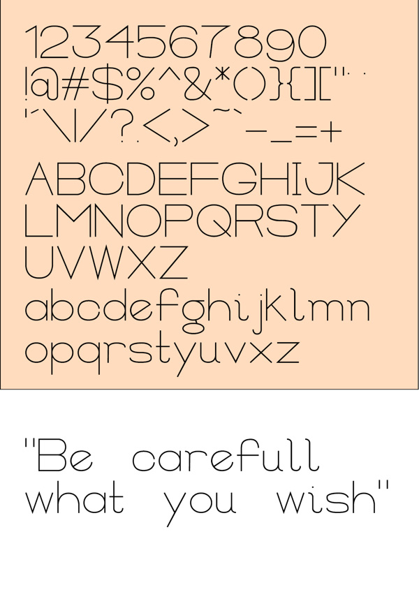 2.Free Font Of The Day  Actual