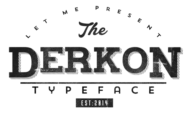 4.Free Font Of The Day  Derkon