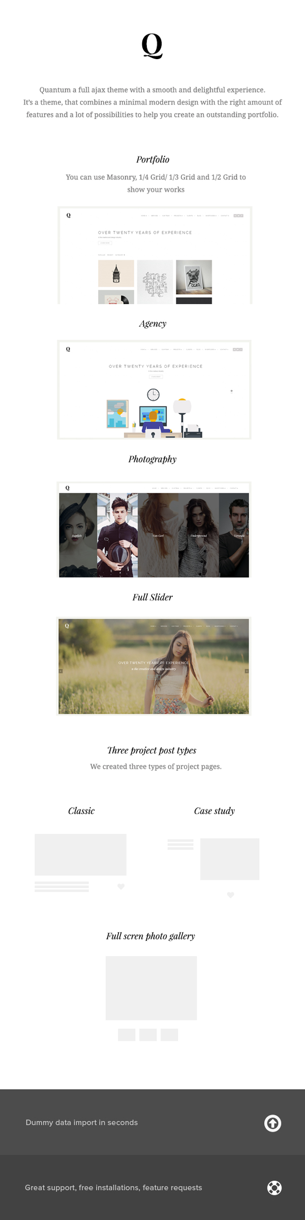 portfolio wordpress theme