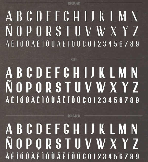 1.free font garnata