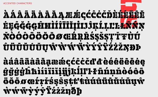 3.Free Font Of The Day  Enemy