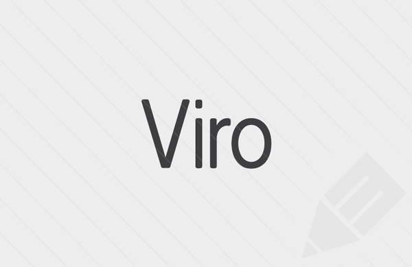 3.Free Font Of The Day  Viro