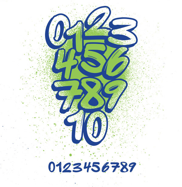 4.Free Font Of The Day  Sprite Graffiti