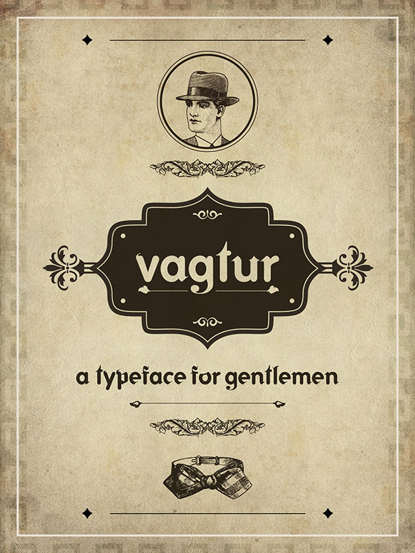 1.Free Font Of The Day  Vagtur