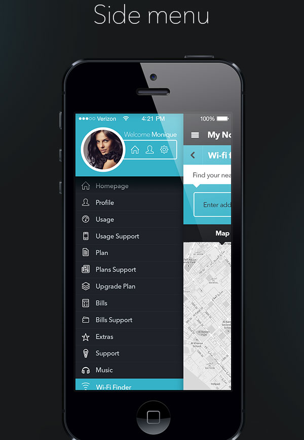 11.Mobile App Design Inspiration – Noble