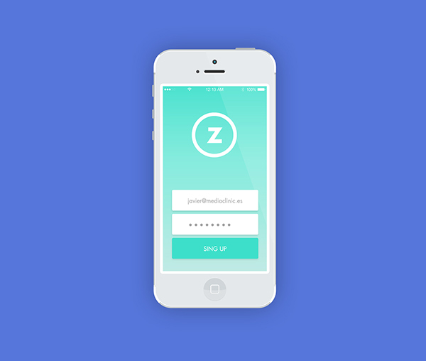 2.Mobile App Design Inspiration – Aulazero