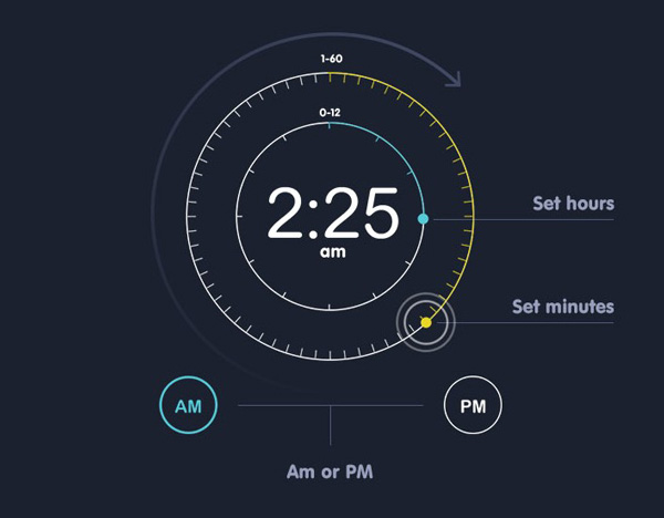 3.Mobile App Design Inspiration – Bed Time