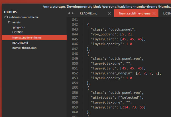 34.sublime text themes