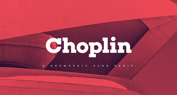 4.Free Font Of The Day  Choplin