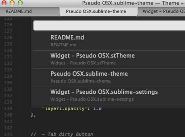 4.sublime text themes