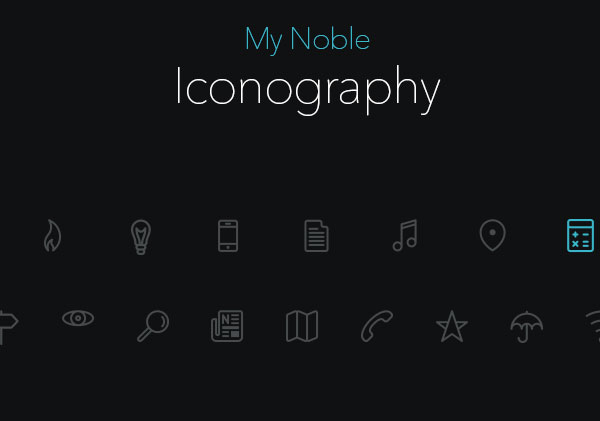 5.Mobile App Design Inspiration – Noble
