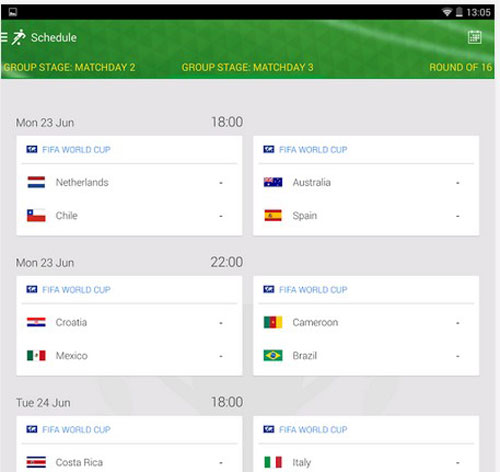 7.world cup apps