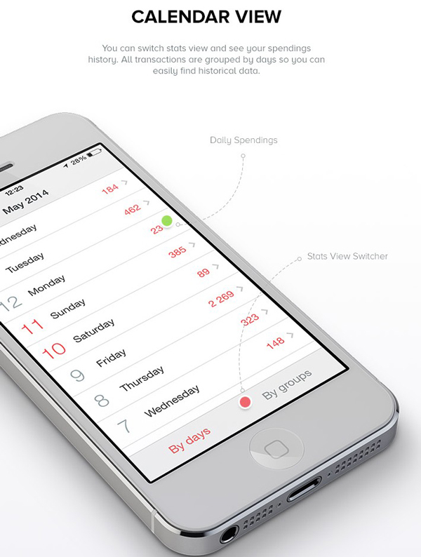 8.mobile app design