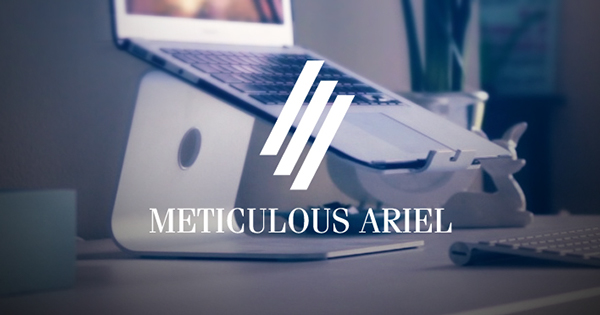 1.Free Font Of The Day  Meticulous Ariel