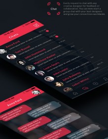 Mobile App Design Inspiration – Behance Plus - Designbeep