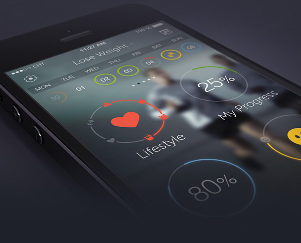 9.Mobile App Design Inspiration – PlayWellness