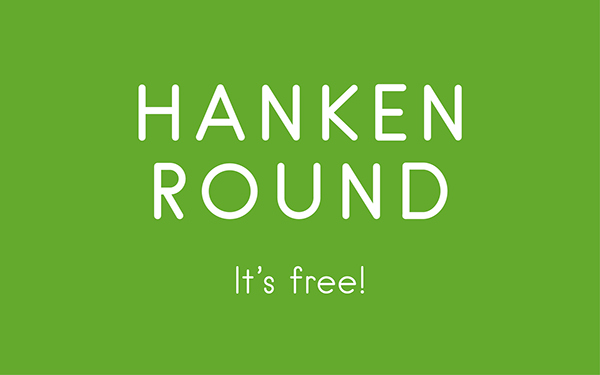1.Free Font Of The Day  Hanken Round