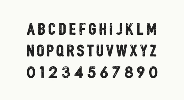 3.Free Font Of The Day  Bushcraft