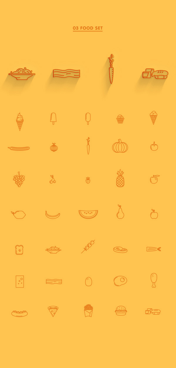 3.Line Icon Sets