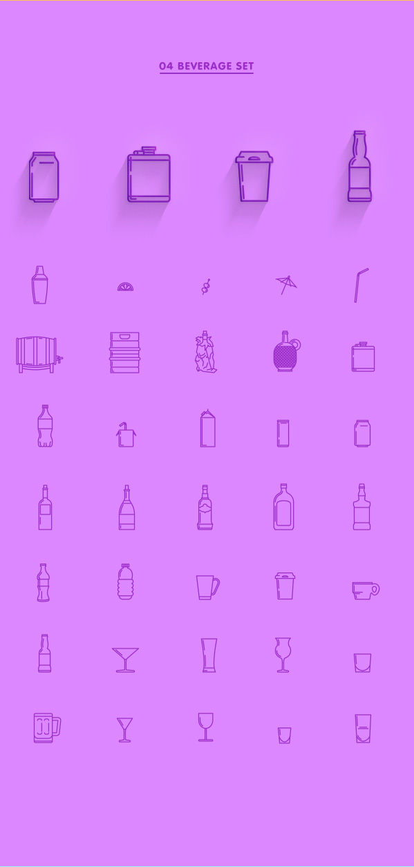 4.Line Icon Sets