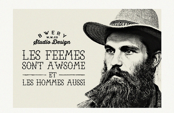 5.Free Font Of The Day  Bear & Loupe