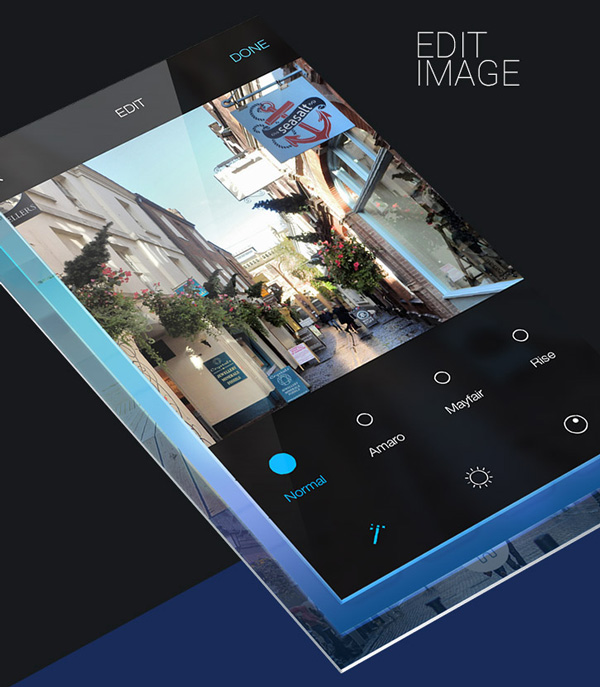 6.Mobile App Design Inspiration – Instagram  Next generation