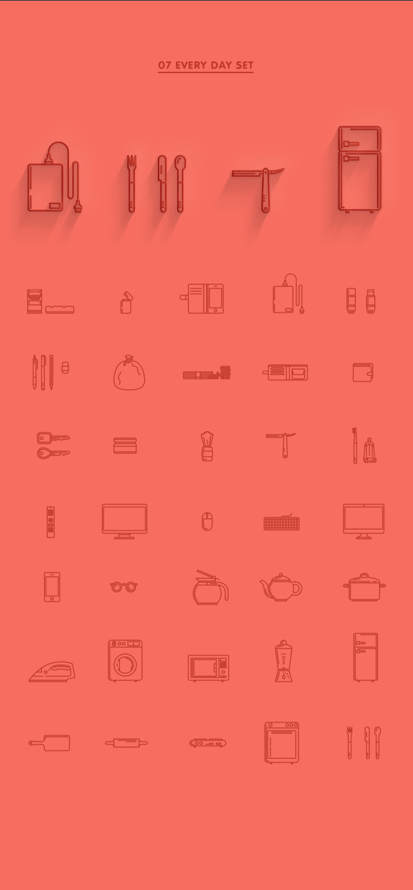 7.Line Icon Sets