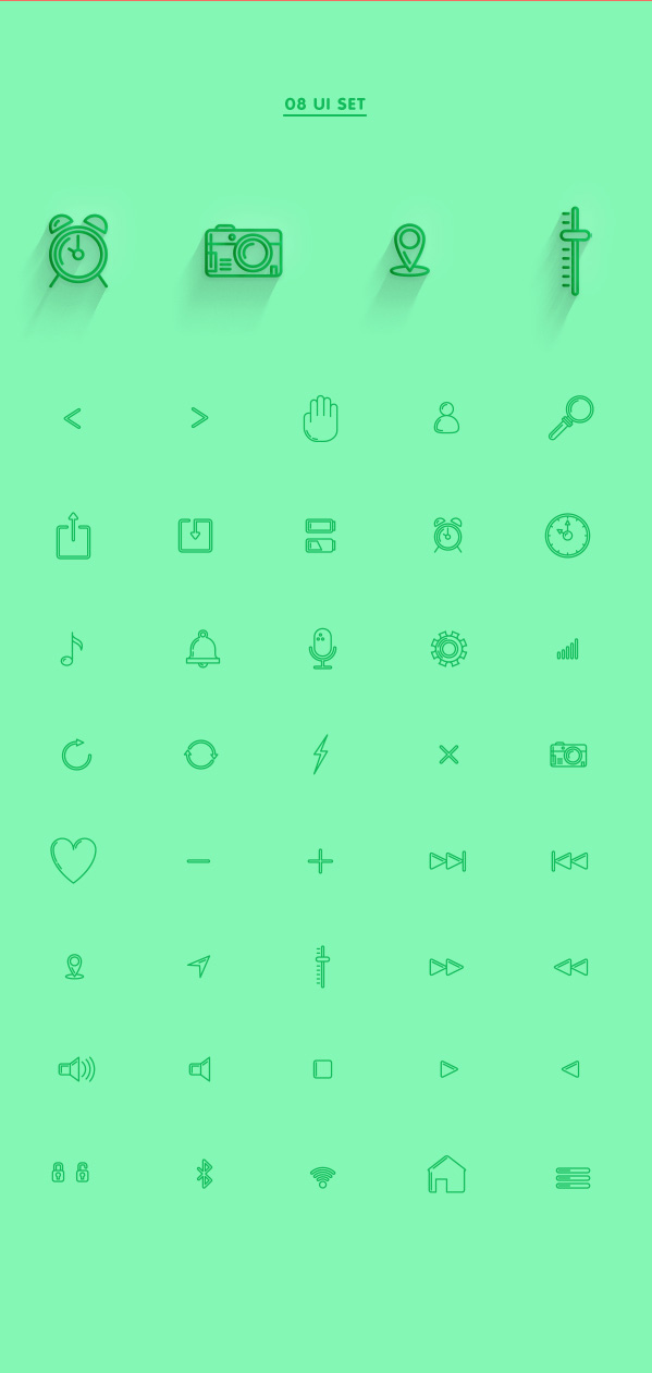 8.Line Icon Sets