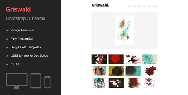 Griswald-Minimal-Artist-Portfolio