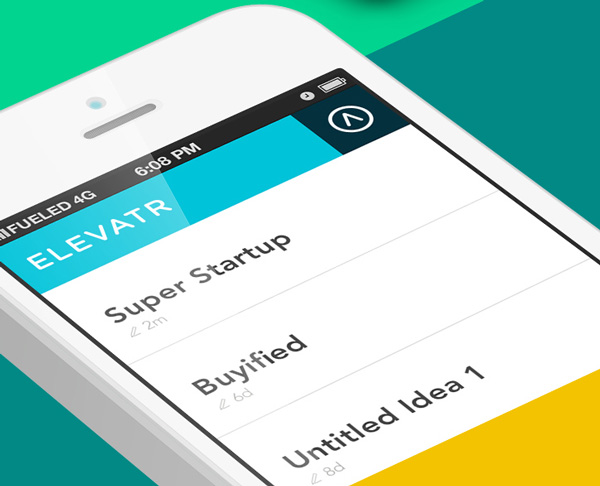 8.Elevatr iphone app