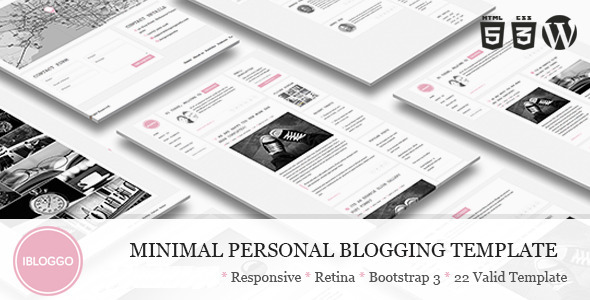 Personal Blog WordPress Theme